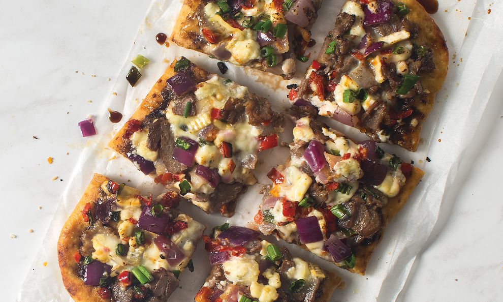 Steak Lover's Artisan Flatbread