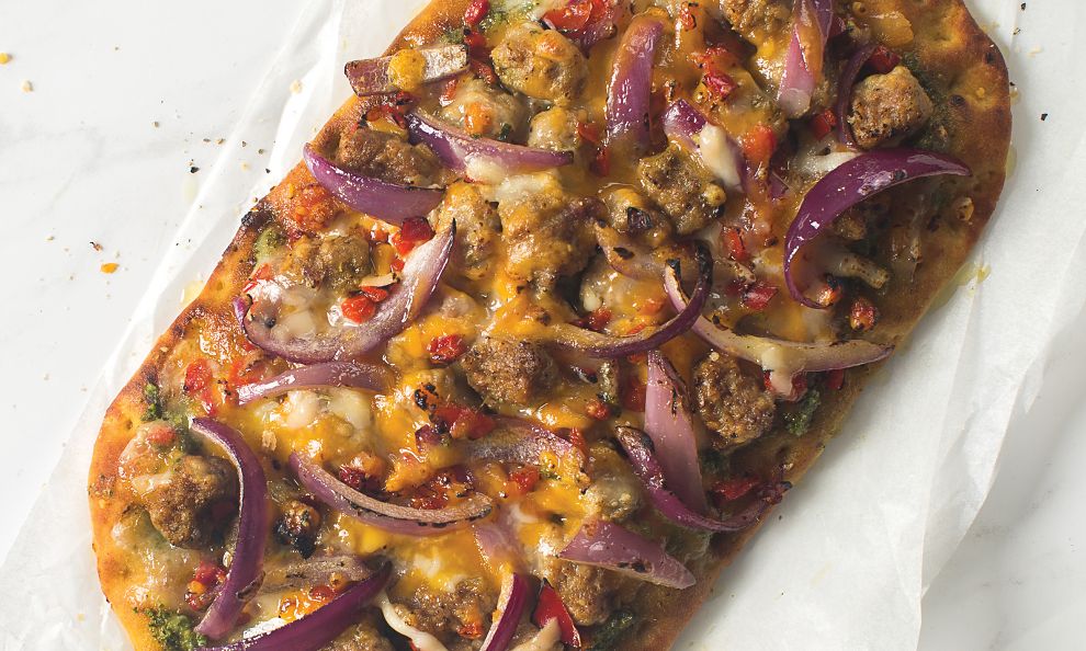 Italian Sausage Artisan Flatbread