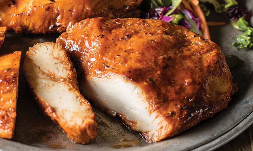 BBQ Rubbed Chicken Breasts Omaha Steaks