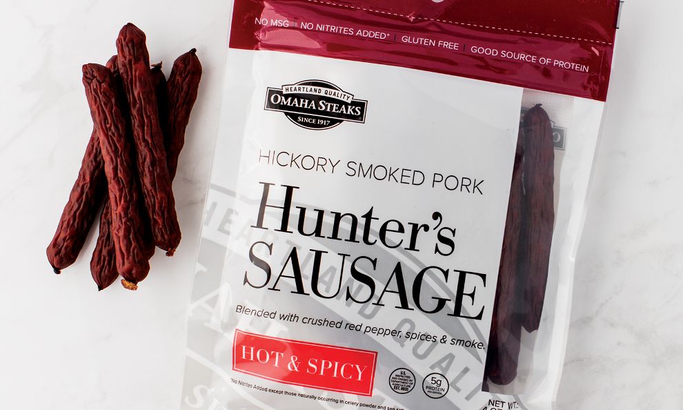 Hot & Spicy Pork Hunter's Sausage