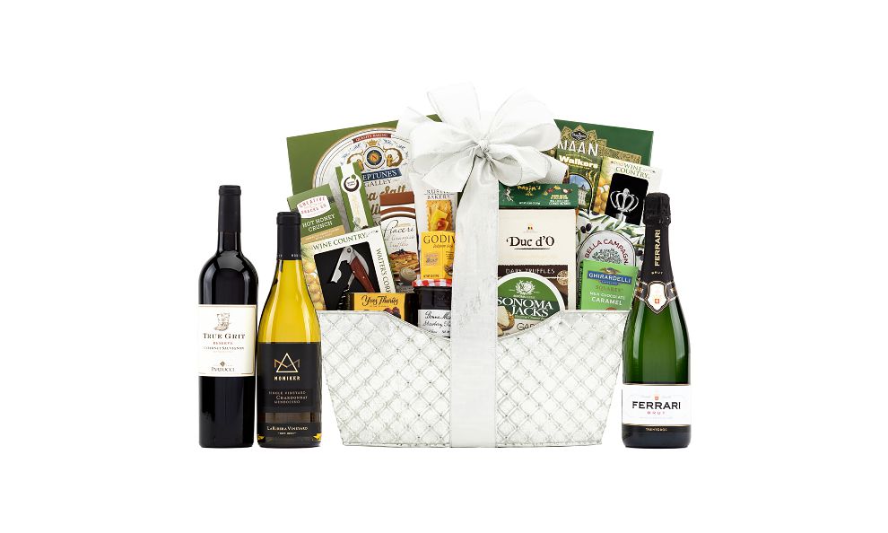 Bountiful Vineyard Wine Gift Basket