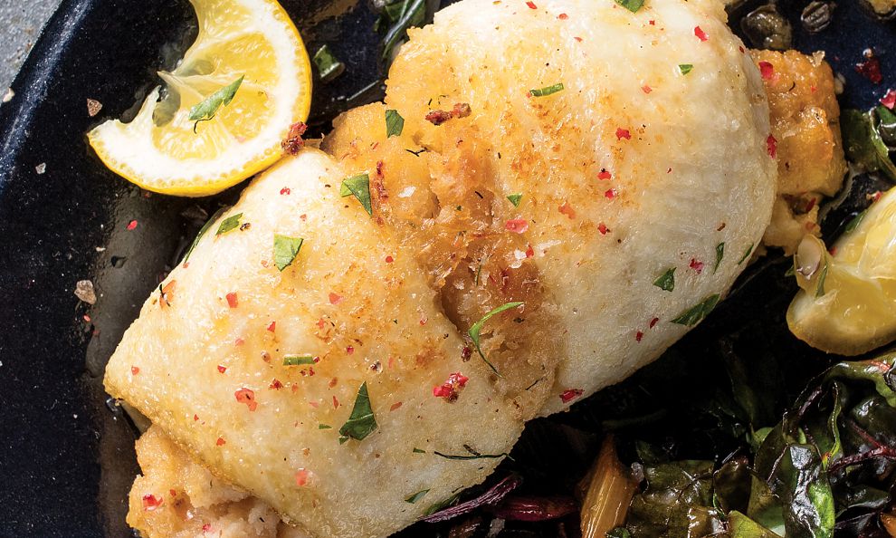 Stuffed Sole Sole Fillets Sole with Crab Omaha Steaks