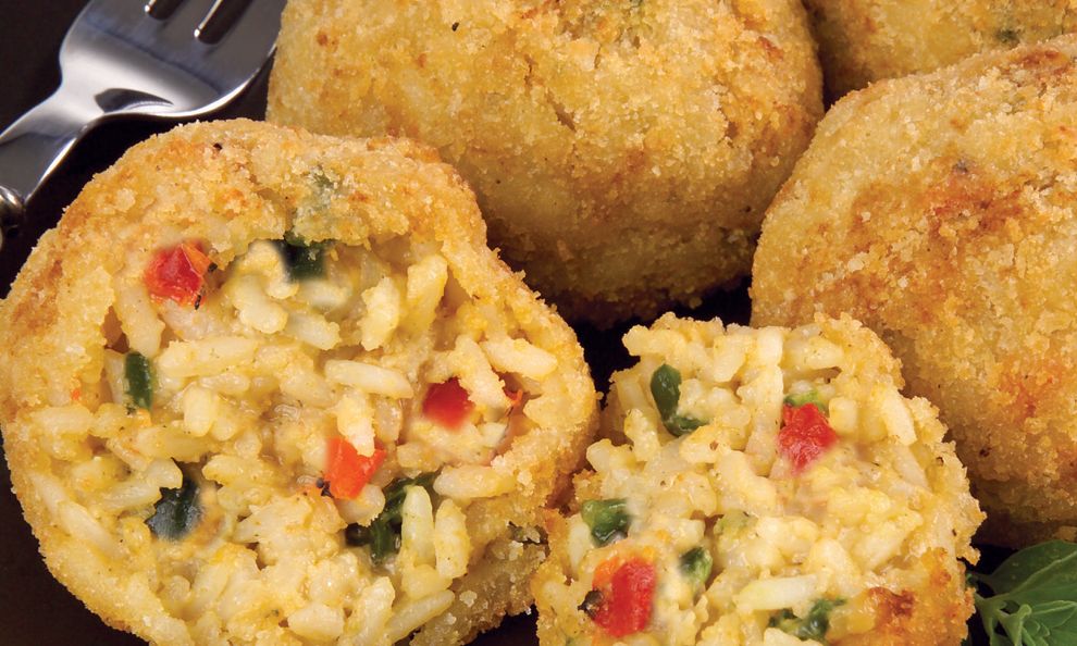 Pepper Jack Risotto Cakes Omaha Steaks