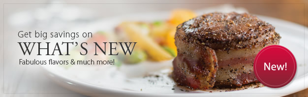 We searched the gourmet world to find you new and exciting fare. Delicious entrees. Decadent desserts. Fabulous flavors and much more. Try something new today!