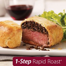 8 (7 oz.) 1-Step Rapid Roast Individual Beef Wellington