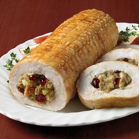 Cranberry Sage Chicken Roulade