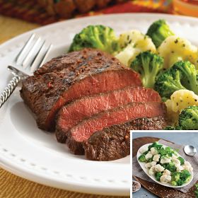 Sizzling Flat Iron Feast