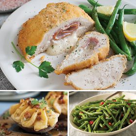 Chicken Cordon Bleu Dinner