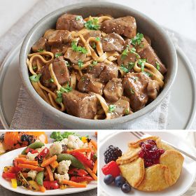 Beef Stroganoff Dinner - Serves 2