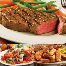 Strip Steak Platter