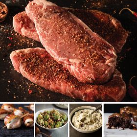 Private Reserve Strip Steak Dinner
