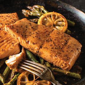 2 (6 oz.) Marinated Salmon Fillets