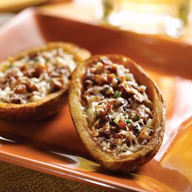 8 Gourmet Loaded Potato Skins, healthy side dish, gourmet thanksgiving side dish, easy side dish, side dish idea