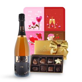 JCB Sparkling and Godiva Chocolates