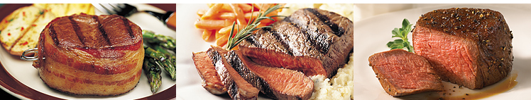 6 (5oz.) Bacon-Wrapped Filets.<br />
439YWL. Reg. $89.99 | Now Only $39.99. Doorbuster Savings $50.00. 6<br />
(6oz.) Top Sirloins. 628YWL. Reg. $81.99 | Now Only $34.99. Doorbuster<br />
Savings $47.00| 4 (5 oz.) Filet Mignons. 1135YWL. Reg. $79.99 | Now Only<br />
$34.99. Doorbuster Savings $45.00.