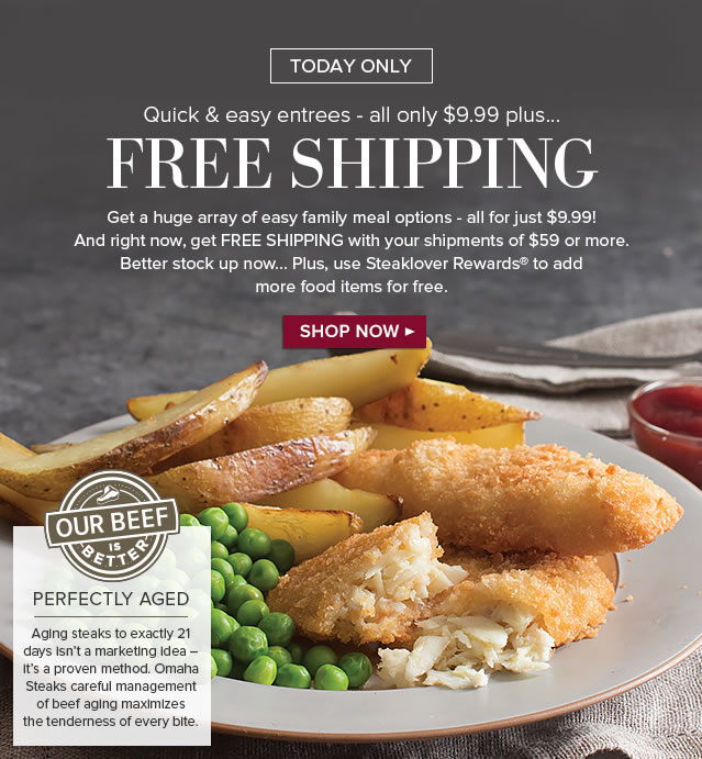 Omaha steaks discount coupon codes