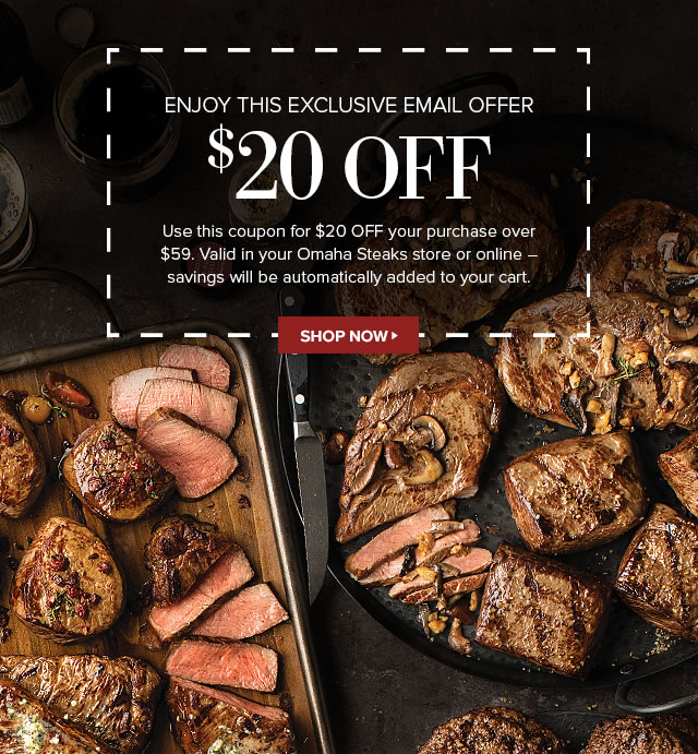 Omaha Steaks 20 Off Coupon for YOU! Milled