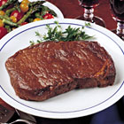 KOSHER BEEF RIBEYE STK 4/8 OZ