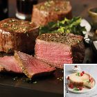 STEAKS AND CAKE COMBO
