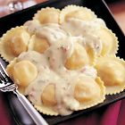 Maine Lobster Ravioli With White Wine Butter Sauce