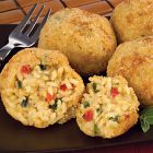 Pepper Jack Risotto Cakes