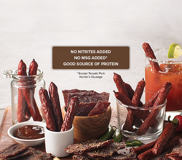 Jerky & Hunter's Sausage Omaha Steaks