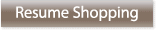 Resume Shopping