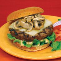Mushroom Swiss Burger