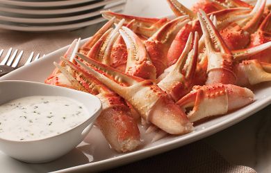 Snow Crab Claws with Cilantro Aioli