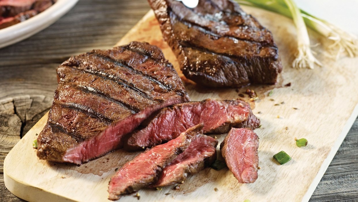 How to Grill a Flat Iron Steak Omaha Steaks