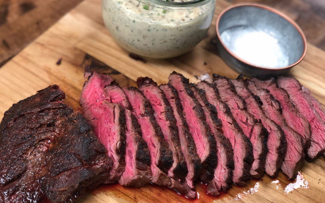 Ribeye Cap Roast + Smoky Bacon, Chive, and Shallot Butter