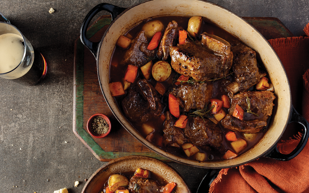 Beer Braised Beef Short Ribs