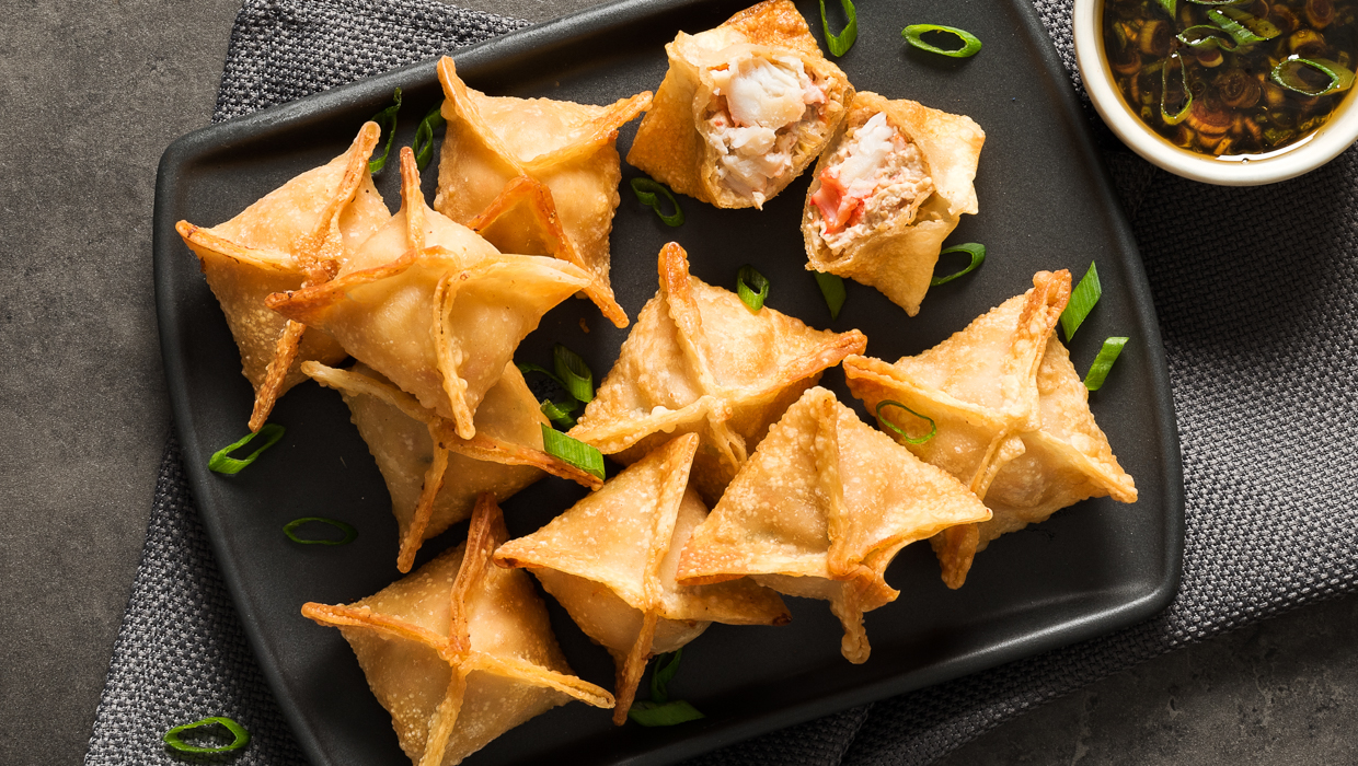 Citrus Crab Rangoon Omaha Steaks