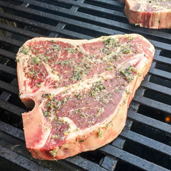 Herbes de Provence Rubbed Porterhouse Steaks Omaha Steaks