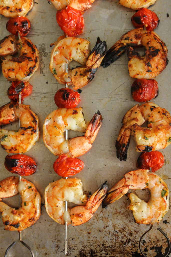 Lemon Pepper Shrimp Skewers Omaha Steaks