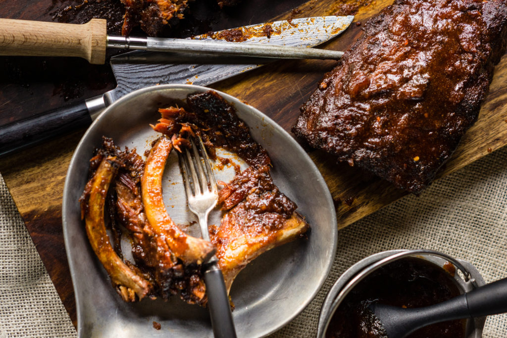 Omaha Steaks Apricot Chile Glazed Baby Back Ribs 14