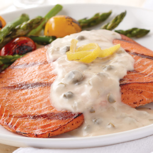 Lemon Caper Beurre Blanc Seafood Sauce Omaha Steaks