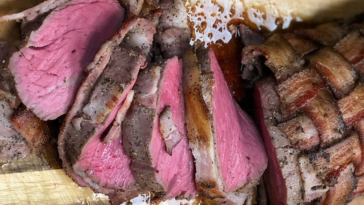 Bacon Wrapped Smoked Chateaubriand Recipe