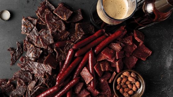 beef jerky and beer