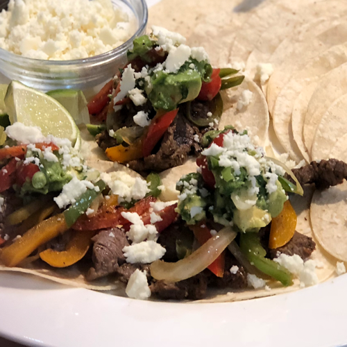 Flat Iron Steak Fajitas with Tomato & Avocado Salsa Omaha Steaks