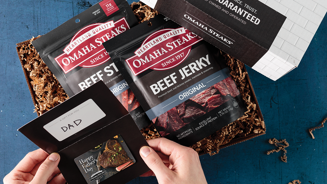Beef Jerky & Gift Card Father’s Day Gift Guide for Steak Lovers