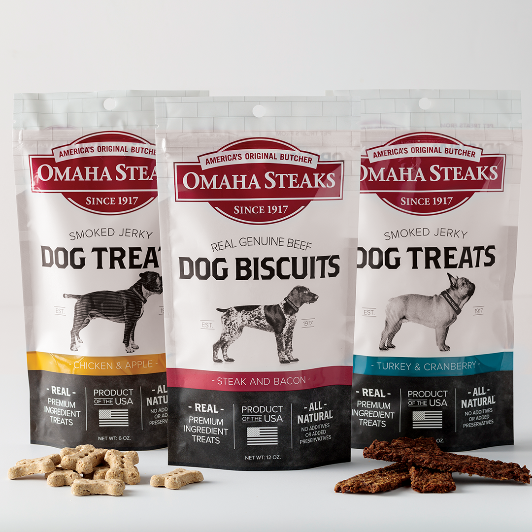 10 Reasons to Give Your Dog Omaha Steaks Dog Treats!