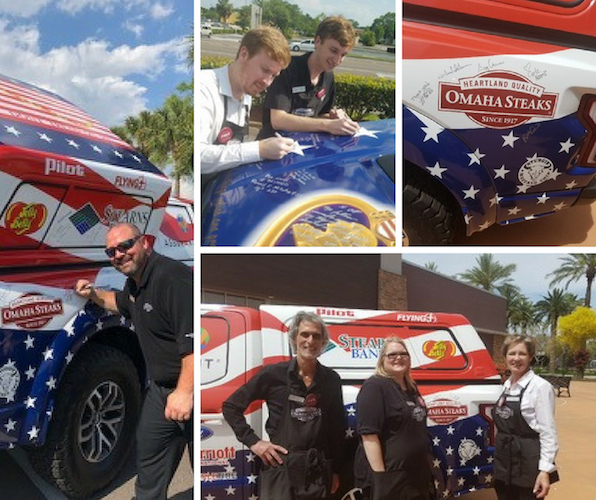 Omaha Steaks supports Wounded Warrior Project