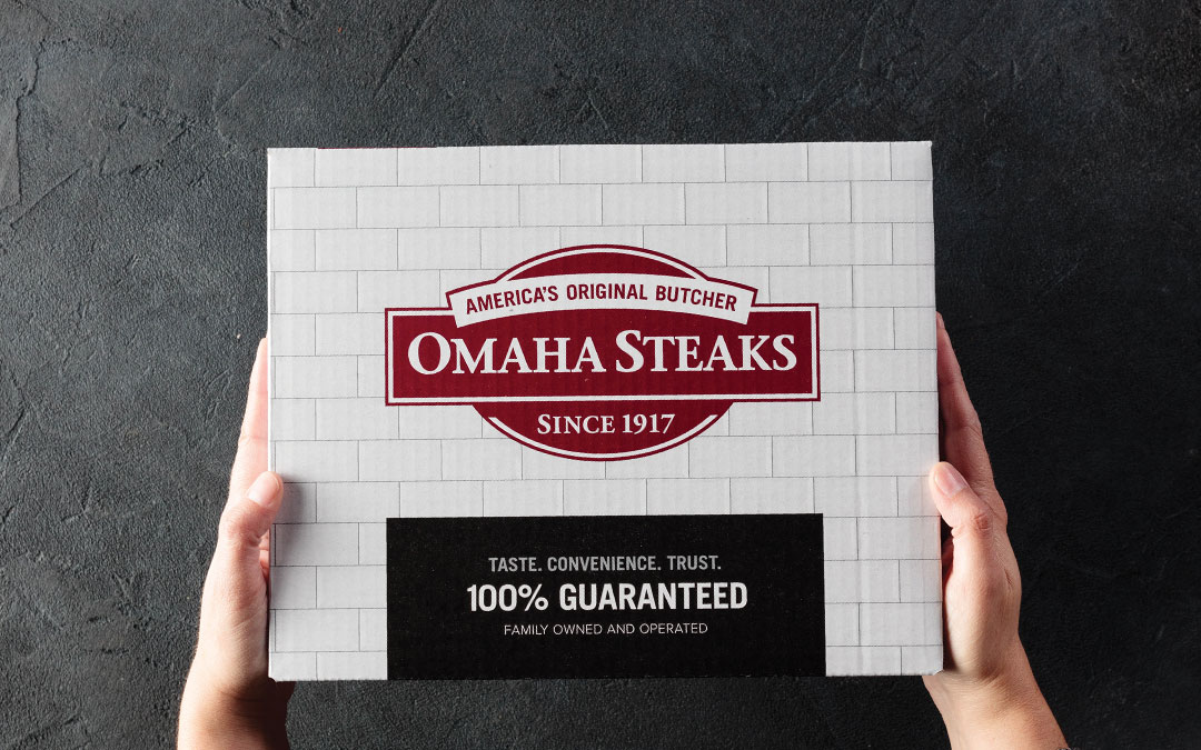 Omaha Steaks box