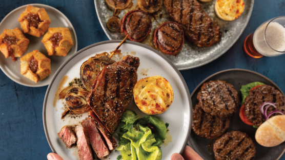 Steak combo package