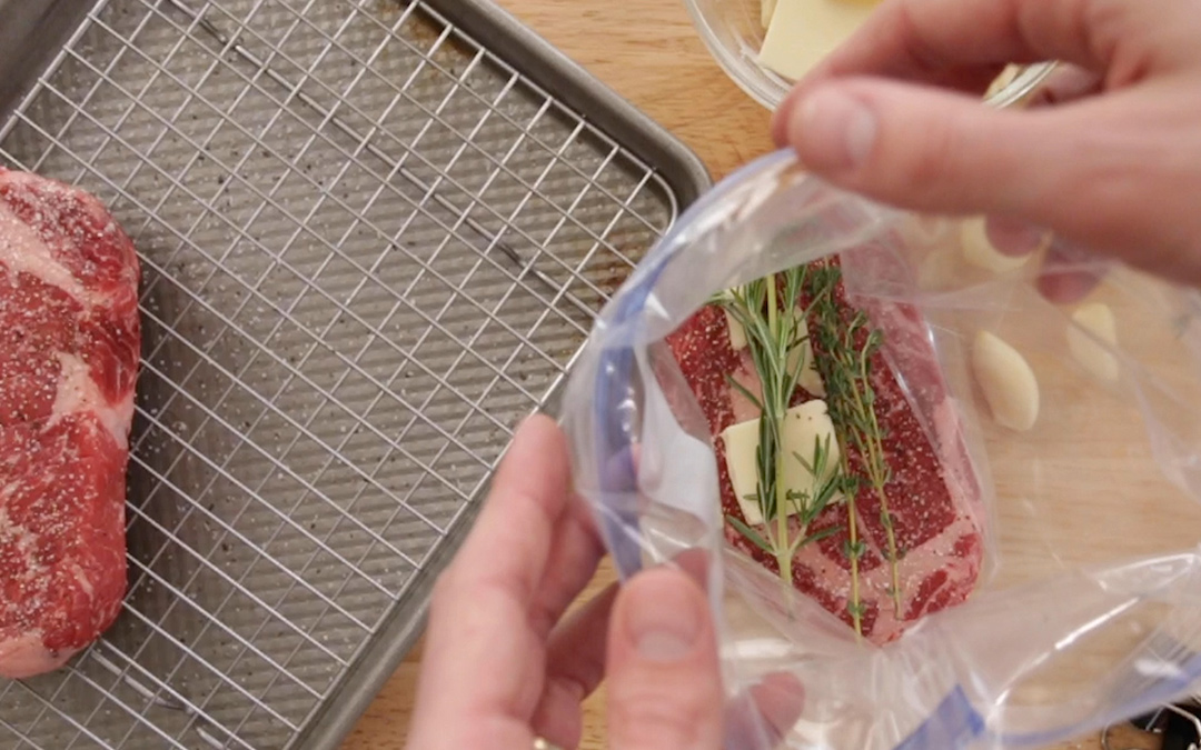 How Sous Vide a Steak Omaha Steaks