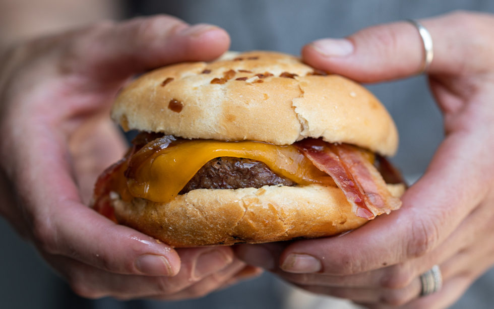 Bourbon Barbeque Bacon Cheeseburger Omaha Steaks