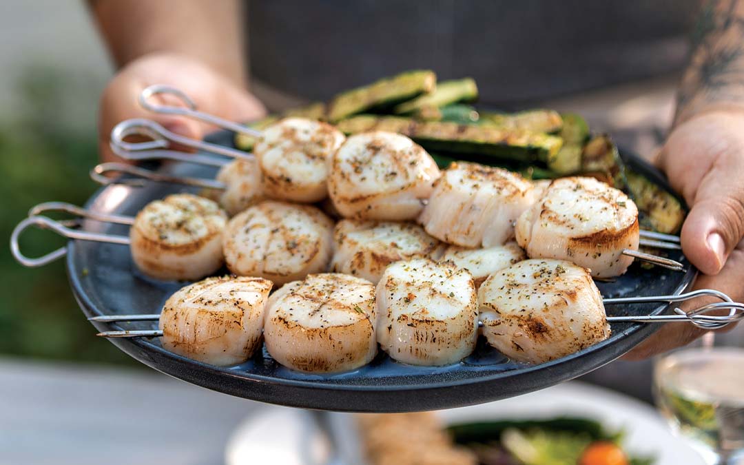 How To Grill Colossal Scallops Omaha Steaks