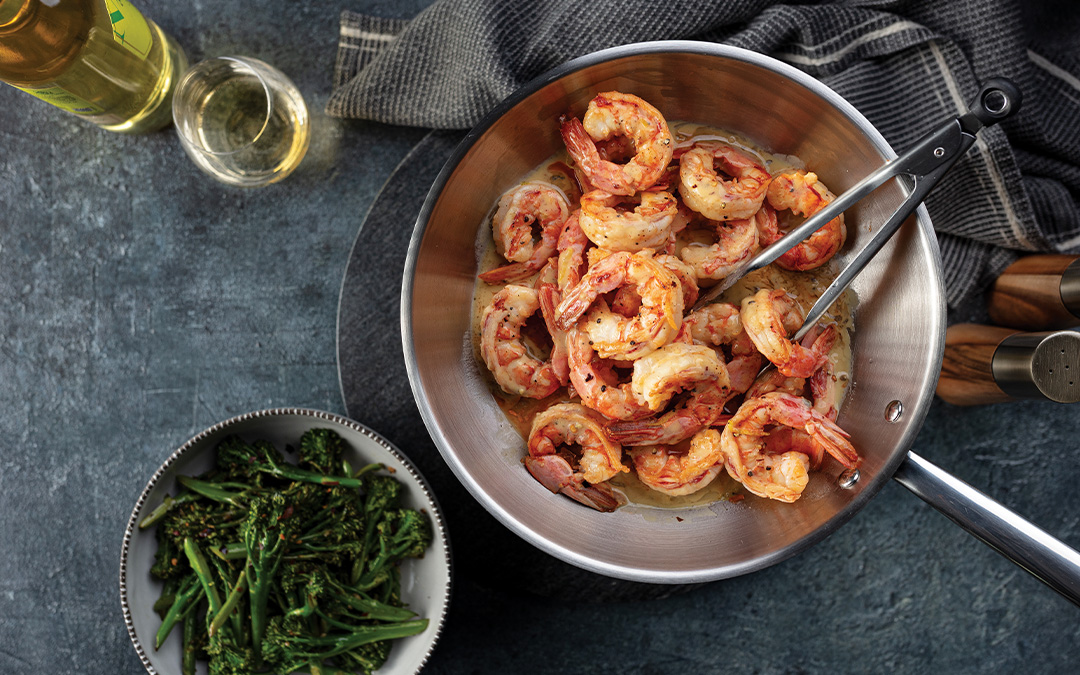Shrimp scampi with sheet pan broccolini recipe 5 Gourmet Recipes Ready in 30 Minutes or Less