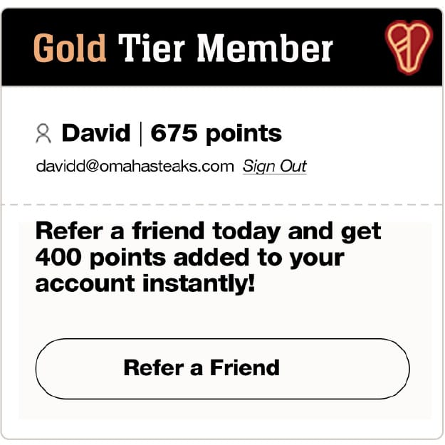 new steaklovers rewards dashboard view new steaklovers rewards dashboard view